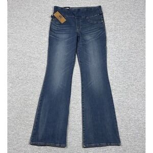 Rock & Republic Jeans Womens Size 14 Blue Denim Rx Fever Bootcut Pull On NEW